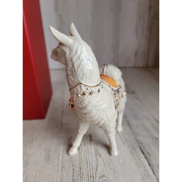 Lenox NEW llama nativity first blessing animal Xmas figure - Picture 5 of 7